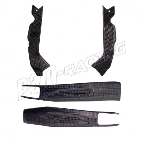 Protections de cadre et bras oscillant carbone GSX-8R/S 2023-2026