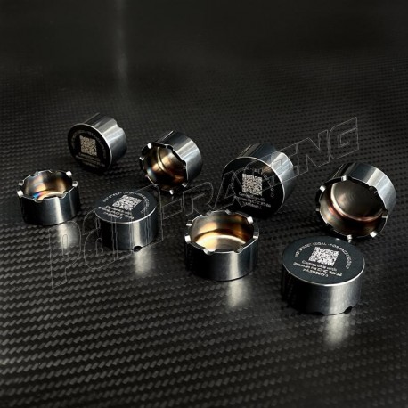 Kit de 8 pistons titane pour étrier BREMBO P4 CNC 32/36