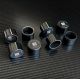 Kit de 8 pistons titane pour étrier BREMBO Tokico CBR600RR 2013-2026