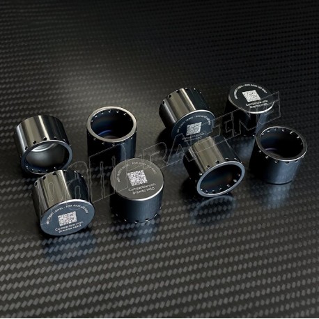 Kit de 8 pistons titane pour étrier BREMBO Tokico CBR600RR 2013-2026