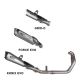 Ligne complète titane racing silencieux Konix Evo SPARK RS/Tuono 660 2020-2024