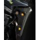 Écopes de radiateur carbone brillant Lightech 1200 Speed Triple RR/RS/RX 2021-2026