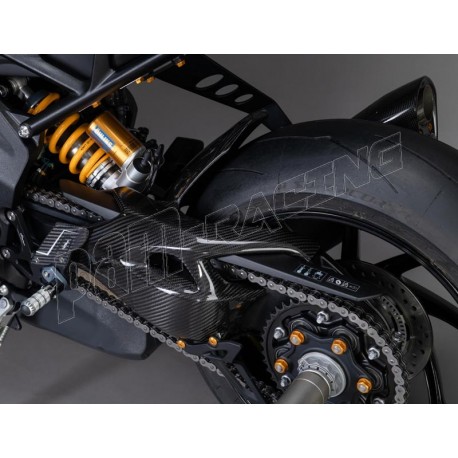 Protections de bras oscillant carbone brillant LIGHTECH 1200 Speed Triple RR/RS/RX 2021-2025
