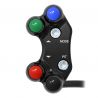 Commodo Supersport gauche 4 boutons JETPRIME R9 2025-2026 avec ECU Mectronik