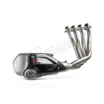 Ligne d'échappement complète homologuée inox Akrapovic CB650R, CBR650R 2019-2026