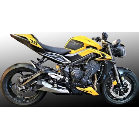 Grip de Réservoir TECHSPEC Street Triple 765R/RS 2023-2026