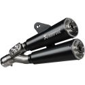 Double silencieux titane homologué SLIP-ON Akrapovic R1200 Nine-T 2024-2026, R12/G/S 2025-2026