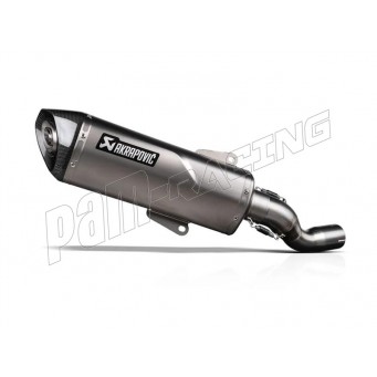Silencieux inox/carbone homologué Akrapovic X-Max 125 2020-2026