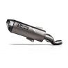 Silencieux inox/carbone homologué Akrapovic X-Max 125 2020-2026