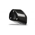 Embout end-cap carbone supérieur pour silencieux Akrapovic R1300GS 2024-2026