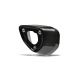 Embout end-cap carbone inférieur pour silencieux Akrapovic R1300GS 2024-2026