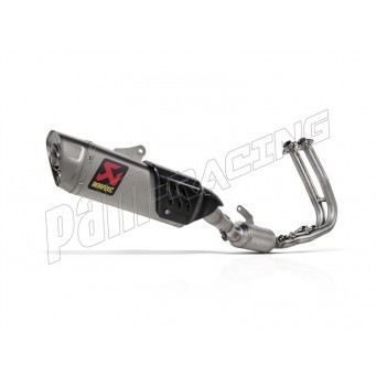 Ligne d'échappement racing inox/titane Akrapovic R7 2026