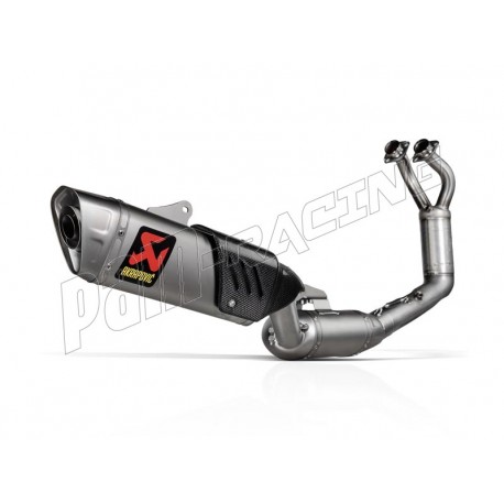 Ligne d'échappement homologué inox/titane Akrapovic R7 2026