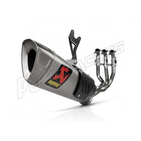 Ligne d'échappement racing inox/titane Akrapovic 765 Street Triple R/S/RS 2020-2026