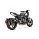 Ligne d'échappement racing inox/titane Akrapovic Trident 660 2021-2025