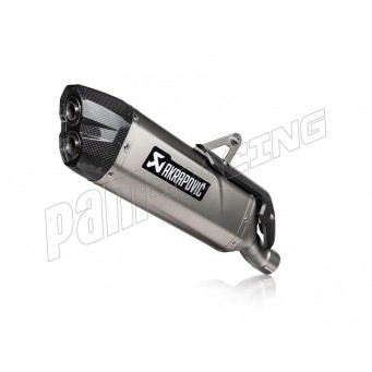 Silencieux titane homologué Akrapovic Multistrada V2/S 2025-2026