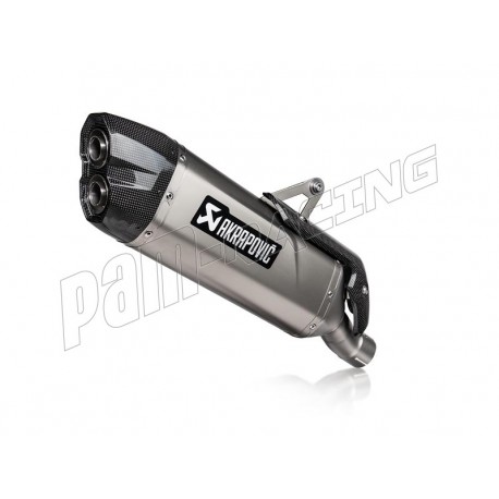 Silencieux titane homologué Akrapovic Multistrada V2/S 2025-2026