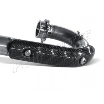 Pare-chaleur carbone Akrapovic KX250F 2006-2007