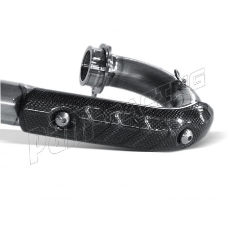 Pare-chaleur carbone Akrapovic KX250F 2006-2007