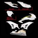 Carénage poly complet 6 parties fibre de verre R6 2006-2007 SRT FAIRINGS