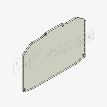 Vitre de remplacement pour Protection de tableau de bord RSV4 Factory, TUONO V4, Tuareg 660 2021-2025 Bonamici Racing