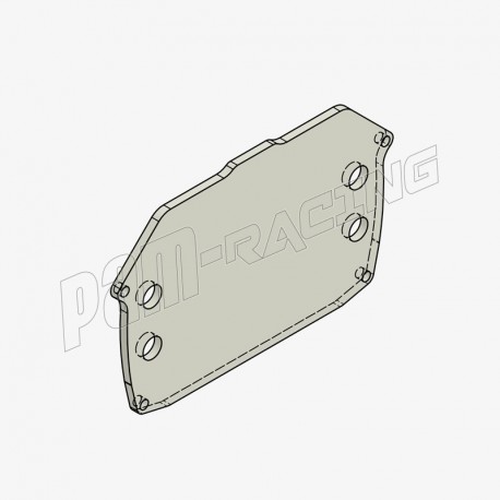 Vitre de remplacement pour Protection de tableau de bord AIM MX-M Bonamici Racing