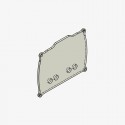 Vitre de remplacement pour Protection de tableau de bord AIM Solo 2 - Solo 2 DL Bonamici Racing
