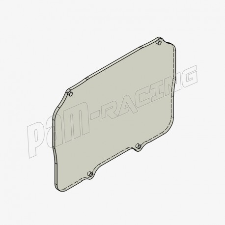 Vitre de remplacement pour Protection de tableau de bord Ecumaster ADU5 2020 Bonamici Racing