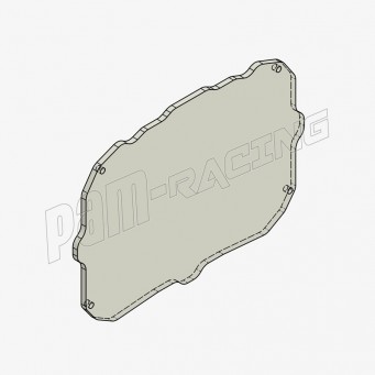 Vitre de remplacement pour Protection de tableau de bord GSXR1000 2017-2021, GSX-S1000 2021-2026 Bonamici Racing