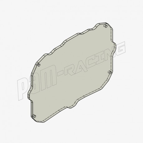 Vitre de remplacement pour Protection de tableau de bord GSXR1000 2017-2021, GSX-S1000 2021-2026 Bonamici Racing