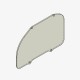 Vitre de remplacement pour Protection de tableau de bord I2M Chrome Pro2 Bonamici Racing