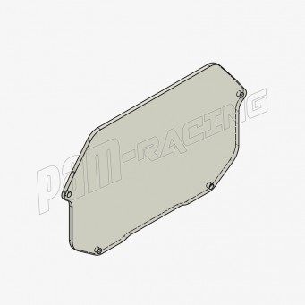 Vitre de remplacement pour Protection de tableau de bord YZF R7 2021-2025 Bonamici Racing