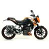 Raccord pour collecteur origine inox racing ARROW 125 Duke 2011-2016