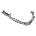 Collecteur racing inox VELOCE ARROW Z650 2024-2026, Ninja 650 2024-2026
