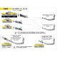 Ligne complète racing COMPETITION EVO titane ARROW S1000 RR 2019-2016, M1000R 2023-2026