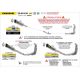 Ligne complète racing COMPETITION ou COMPETITION EVO titane ARROW ZX-6R 636 2024-2025