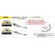 Collecteur racing inox ARROW Duke 390 2024-2026