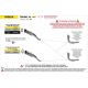 Raccord non catalysé inox racing ARROW RSV4 1100 Factory 2025-2026, Tuono V4 1100 2025-2026