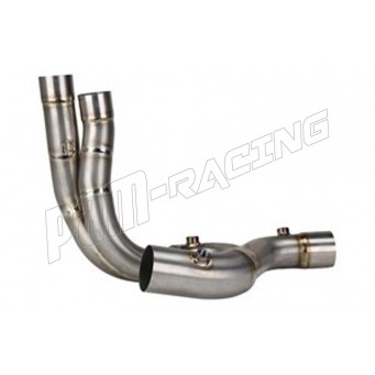 Raccord non catalysé titane racing ARROW RSV4 1100 Factory 2025-2026, Tuono V4 1100 2025-2026