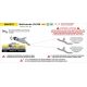 Raccord non catalysé titane racing ARROW Multistrada V2/V2S 2025-2026