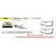 Collecteur racing titane ARROW S1000XR 2024-2026
