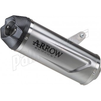 Silencieux INDY RACE EVO homologué embout carbone ARROW Z650/Ninja 650 2024-2026