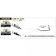Silencieux homologué Pro Race ARROW Z500/Ninja 500 2024-2026
