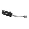 Silencieux INDY RACE EVO homologué avec embout carbone ARROW 125 Duke/Duke 390 2024-2026