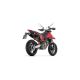 Silencieux double Pro-Race homologué ARROW 698 Hypermotard 2024-2025