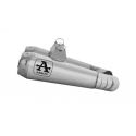 Silencieux double Pro-Race homologué ARROW 698 Hypermotard 2024-2025