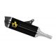 Silencieux Race Tech homologué aluminium noir version longue ARROW X-ADV 750 2017-2026