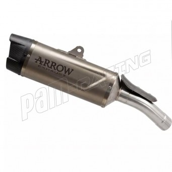 Silencieux INDY RACE EVO homologué embout carbone ARROW MT-09/MT-09 SP 2024-2026