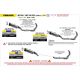 Silencieux INDY RACE EVO homologué embout carbone ARROW MT-09/MT-09 SP 2024-2026