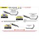 Silencieux INDY RACE EVO homologué embout carbone ARROW MT-09/MT-09 SP 2024-2026